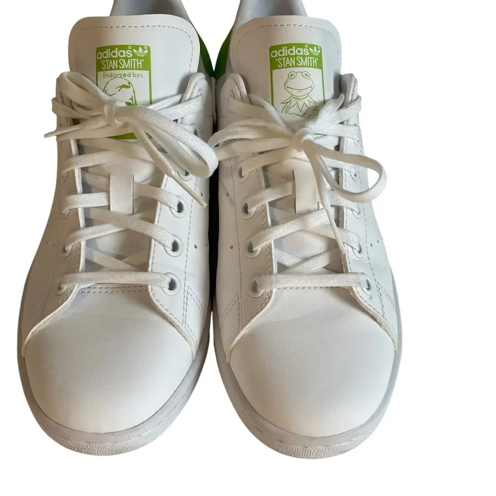 Adidas Muppets Boys Kermit the Frog Athletic Shoes Sneakers Unisex Youth Sz 4.5